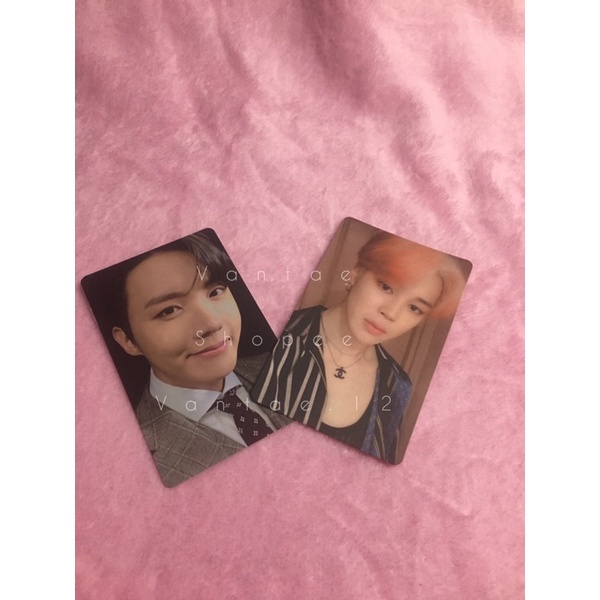 { BUNDLE } BTS official Photocard Mots7 3 Hobi, Persona 1 Jimin