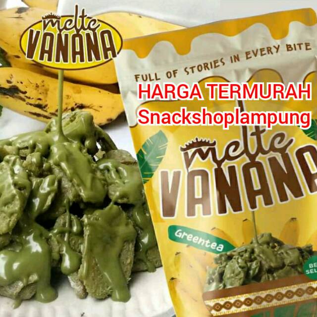 TERMURAH Keripik Pisang Melte Vanana best seller lampung 120gr