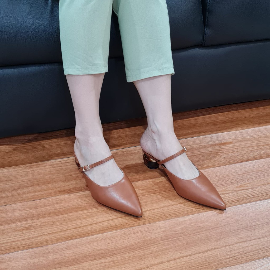 CNK 618 - SNR Heels 5cm-Brown