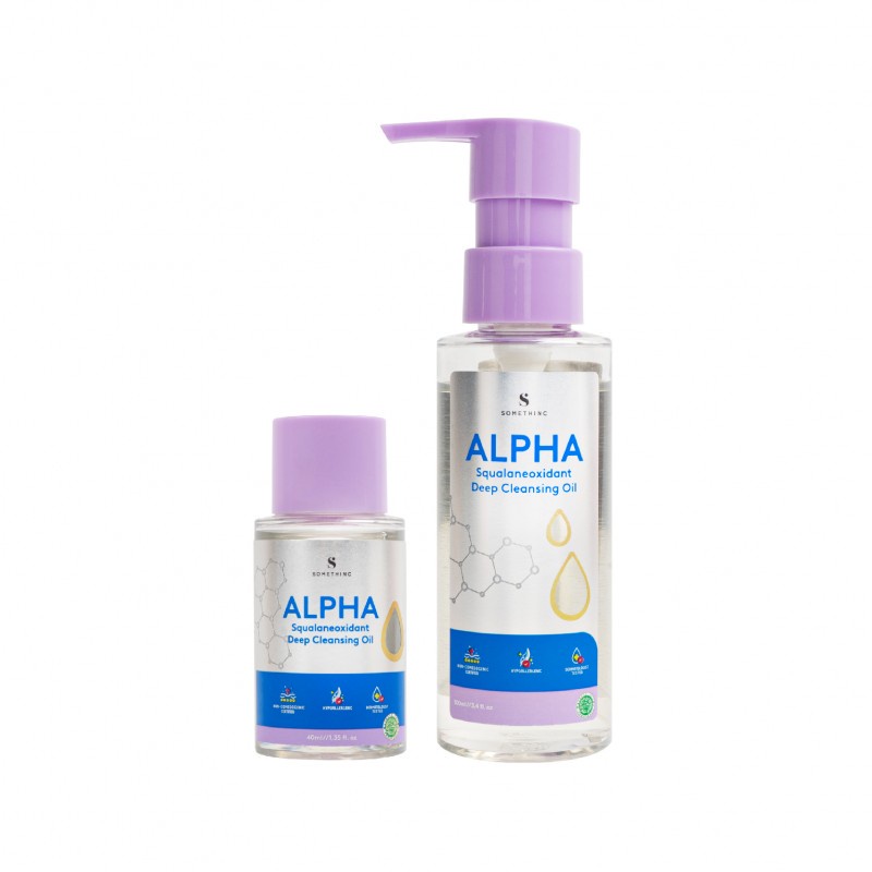 RADYSA - SOMETHINC Alpha Squalaneoxidant Deep Cleansing Oil 100ML &amp; 40ML