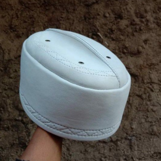 PROMO Peci Haji Bahan  Kulit Domba/Terbaru peci haji kulit asli