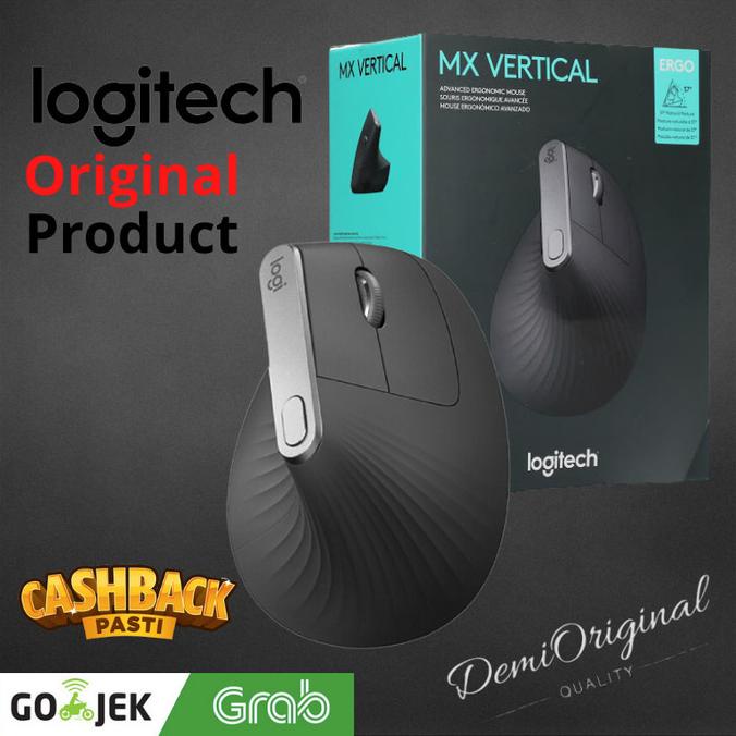 MX VERTICAL ADVANCED ERGONOMIC MOUSE Logitech Original Termurah