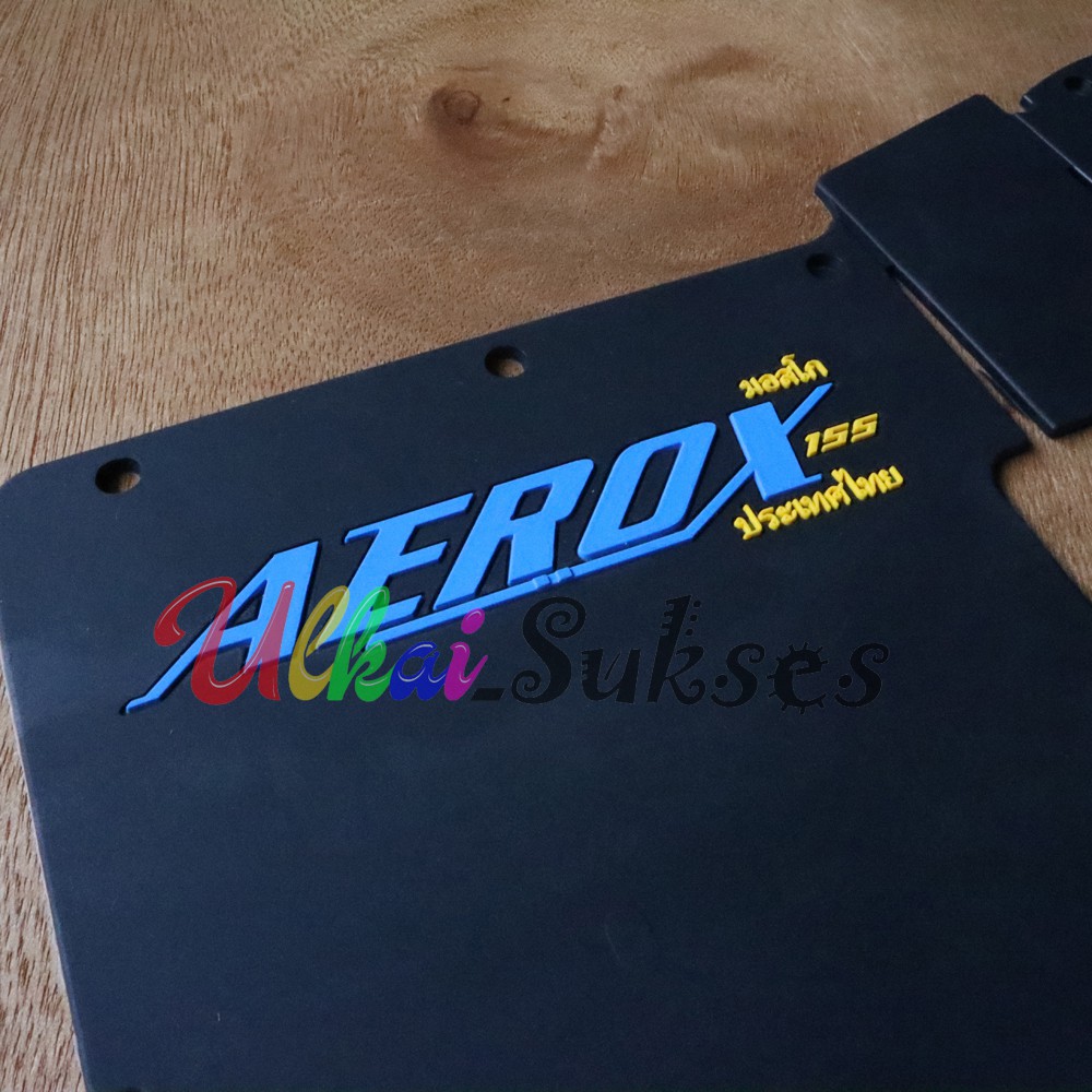 Penahan Lumpur Aerox 155 JM Variasi Aksesoris Mud Flap Aerox 155 Mudflap Karpet Kolong Pelindung Lumpur Aerox 155 Karpet Penahan Air Dan Pasir Aerox 155 Murah Bahan Karet Hight Quality