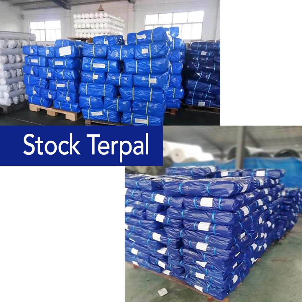 TERPAL PLASTIK A5 UKURAN 2x6 Meter Merk CAP GAJAH