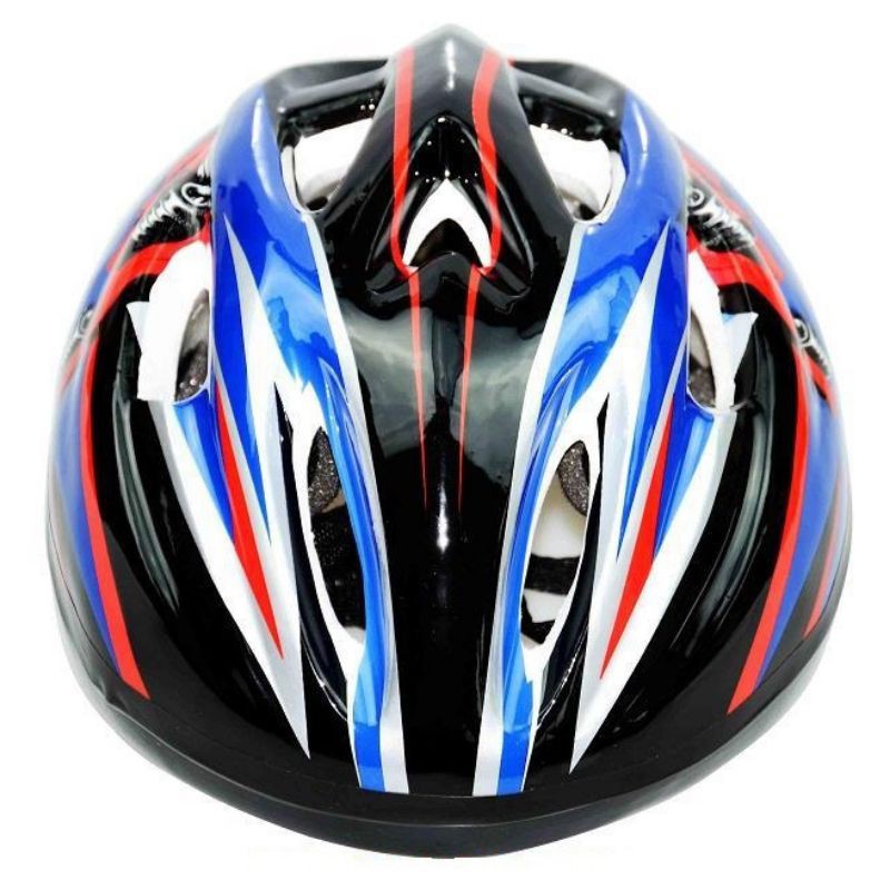 KUYOU Helm Sepeda Anak 3-8 Tahun Blue