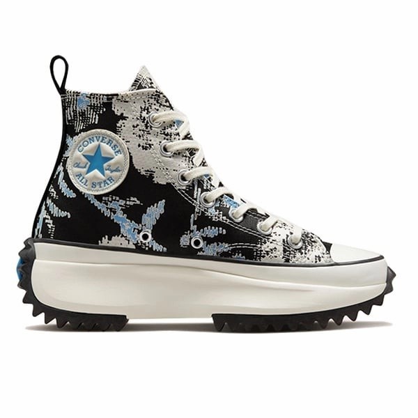Converse Run Star Hike Floral Fusion Platform University Blue Egret