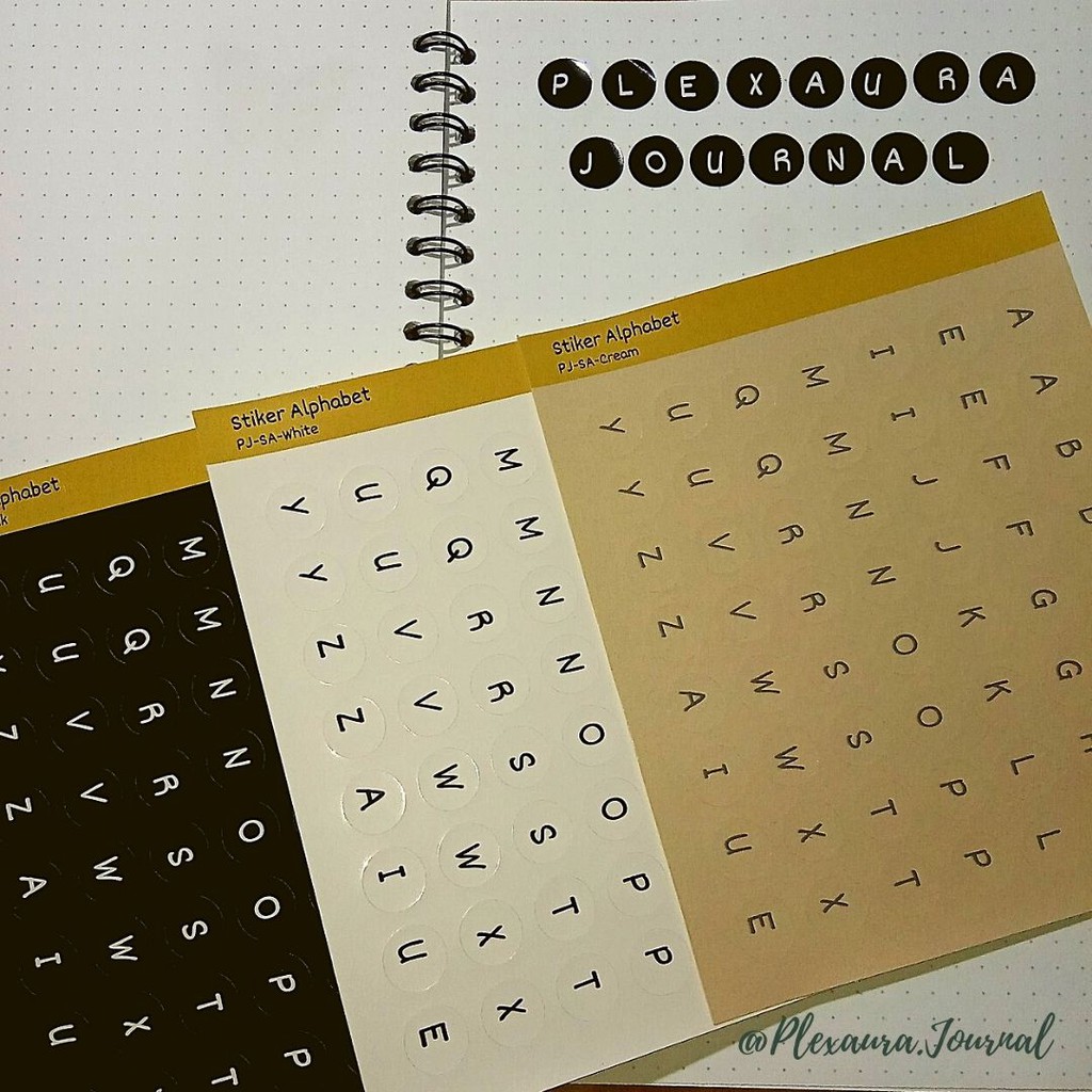 

Sticker Bujo “Alphabet” untuk Scrapbook, Bujo dan Journal Cibinong Bogor