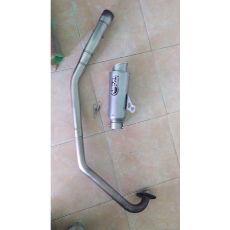 knalpot Proliner ORI pemakaian Vixion