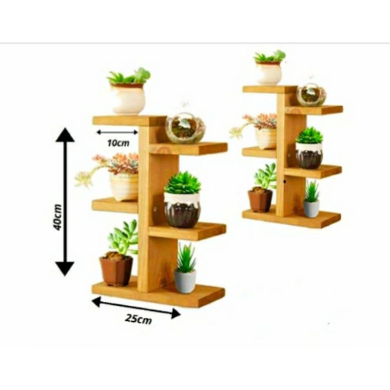 RAK POT MINI/RAK KAKTUS/RAK BUNGA HIAS