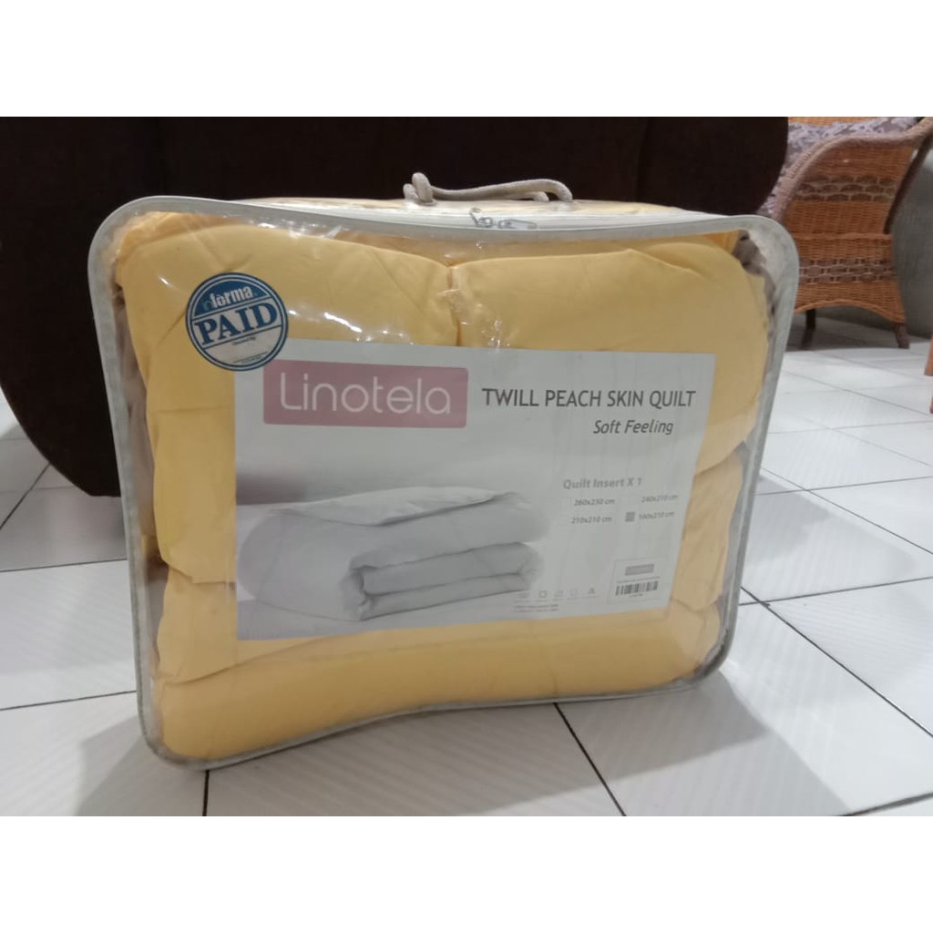 Bedcover Linotela Quilt Insert Queen Size 160 x 210 Super Soft