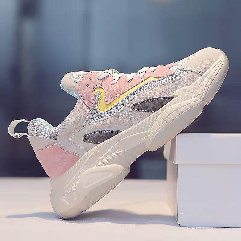 Sepatu Sneakers Wanita Sol Tebal untuk Musim Semi | Shopee