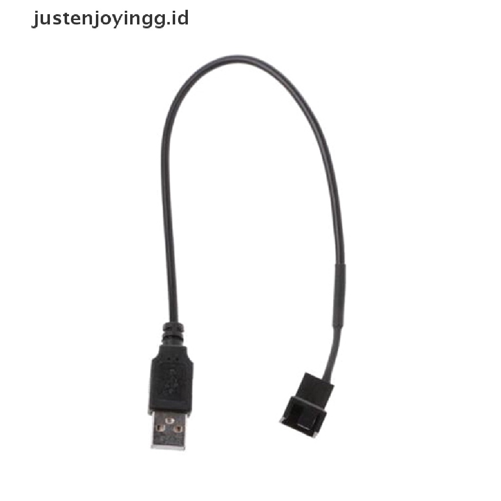 5v Kabel Adapter Konektor Usb 2.0a Male Ke 4 Pin Untuk Kipas Pc