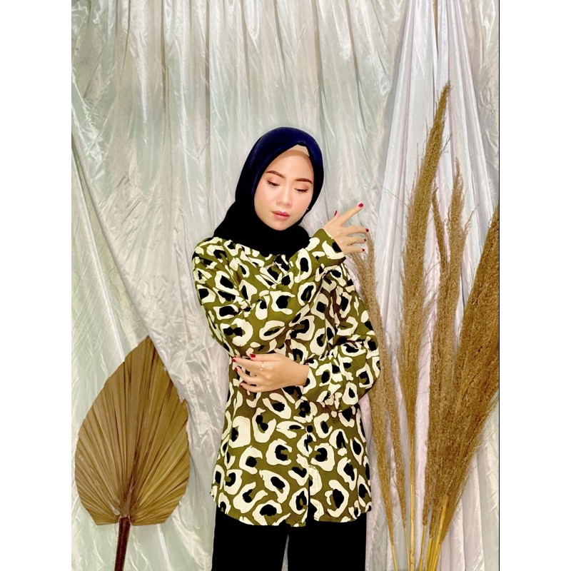 LEOPARD ONE SET / SETELAN WANITA