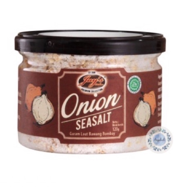 

Jay's Kitchen Onion SeaSalt / Garam Laut Bawang Bombay 120gr