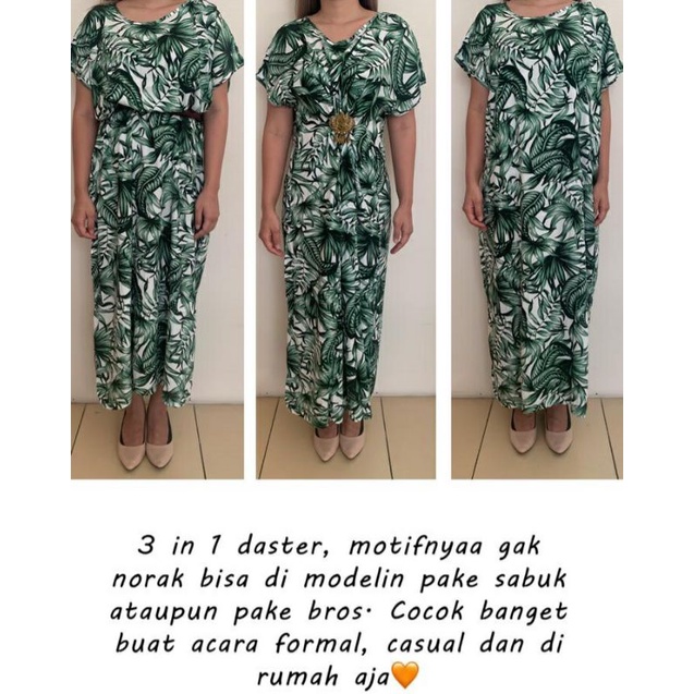 Daster HABEL Rayon Semata Kaki - Daster Murah - Daster Habel Panjang