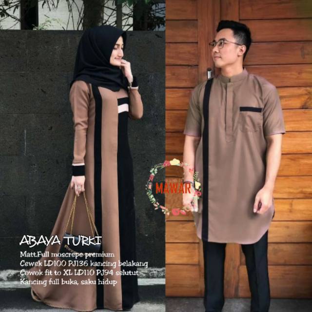 Abaya turki couple