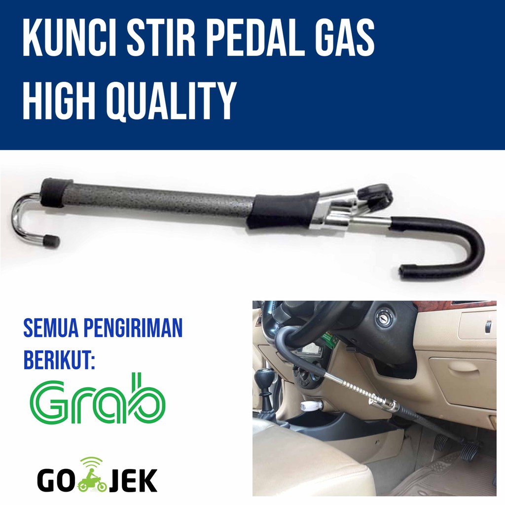 Kunci stir mobil pengait stir dan rem | Shopee Indonesia