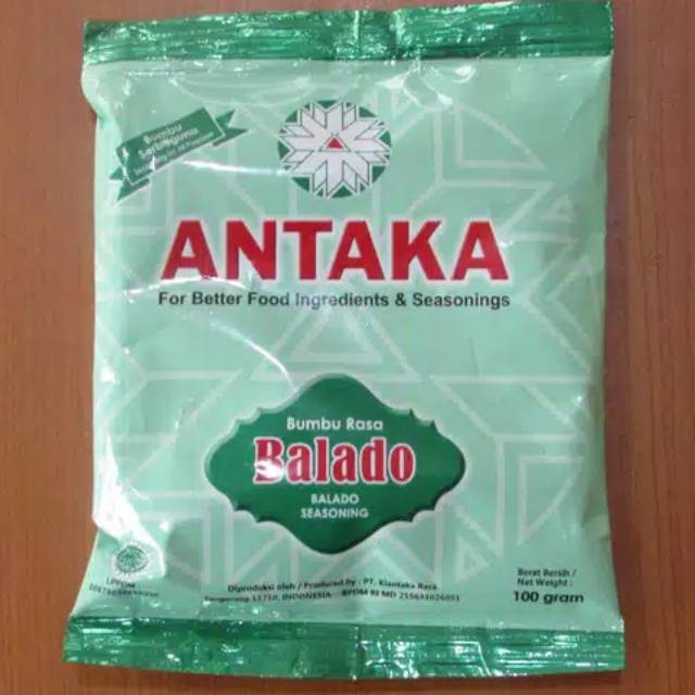 

Antaka bumbu tabur rasa balado 100gr