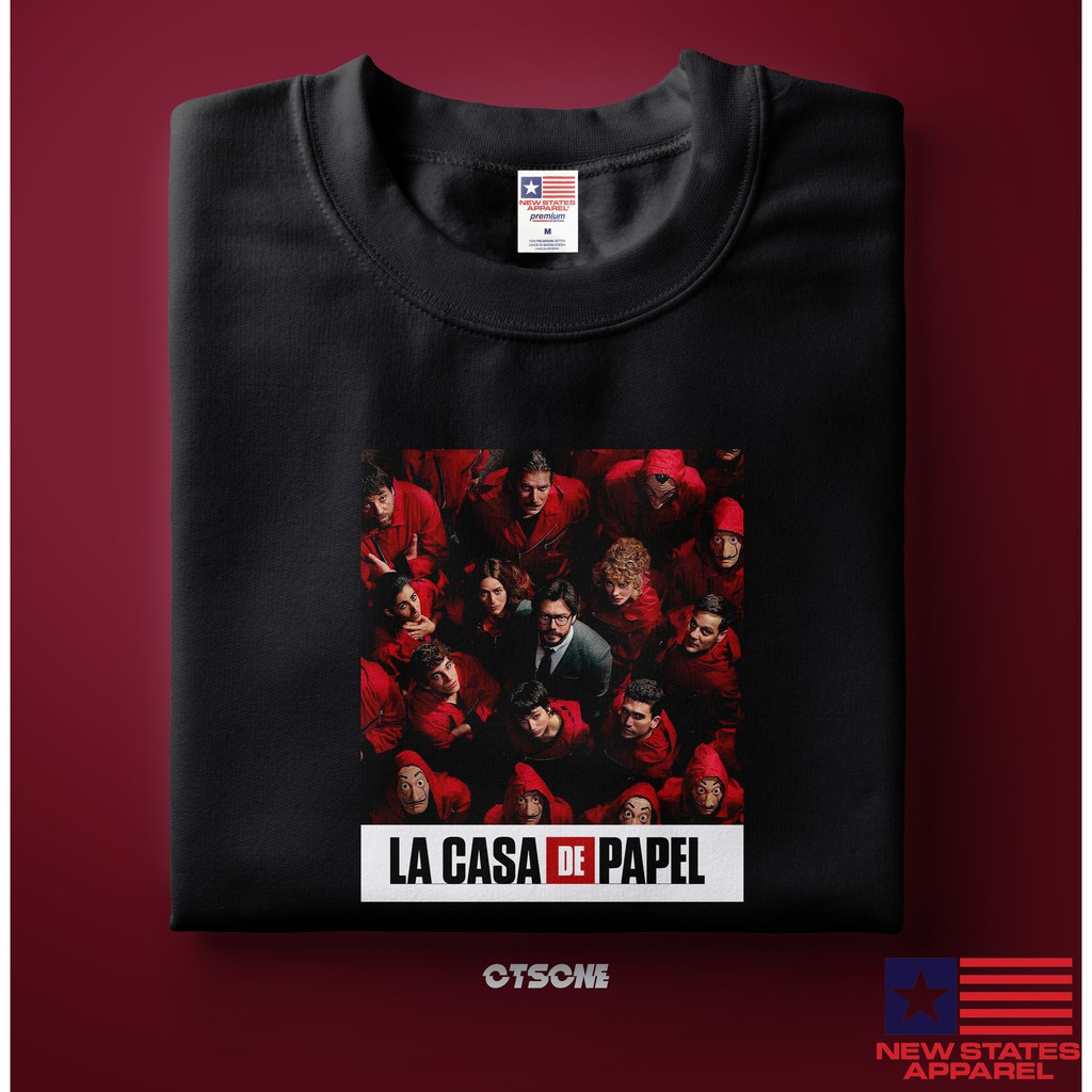 KAOS FILM MONEY HEIST / KAOS MOVIE / KAOS FILM / BAJU MONEY HEIST / baju money heist oversize