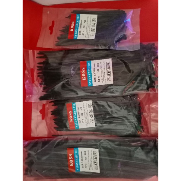 KABEL TIES  /  TALI TIES / CABLE TIS / TALI PENGIKAT KABEL TIS