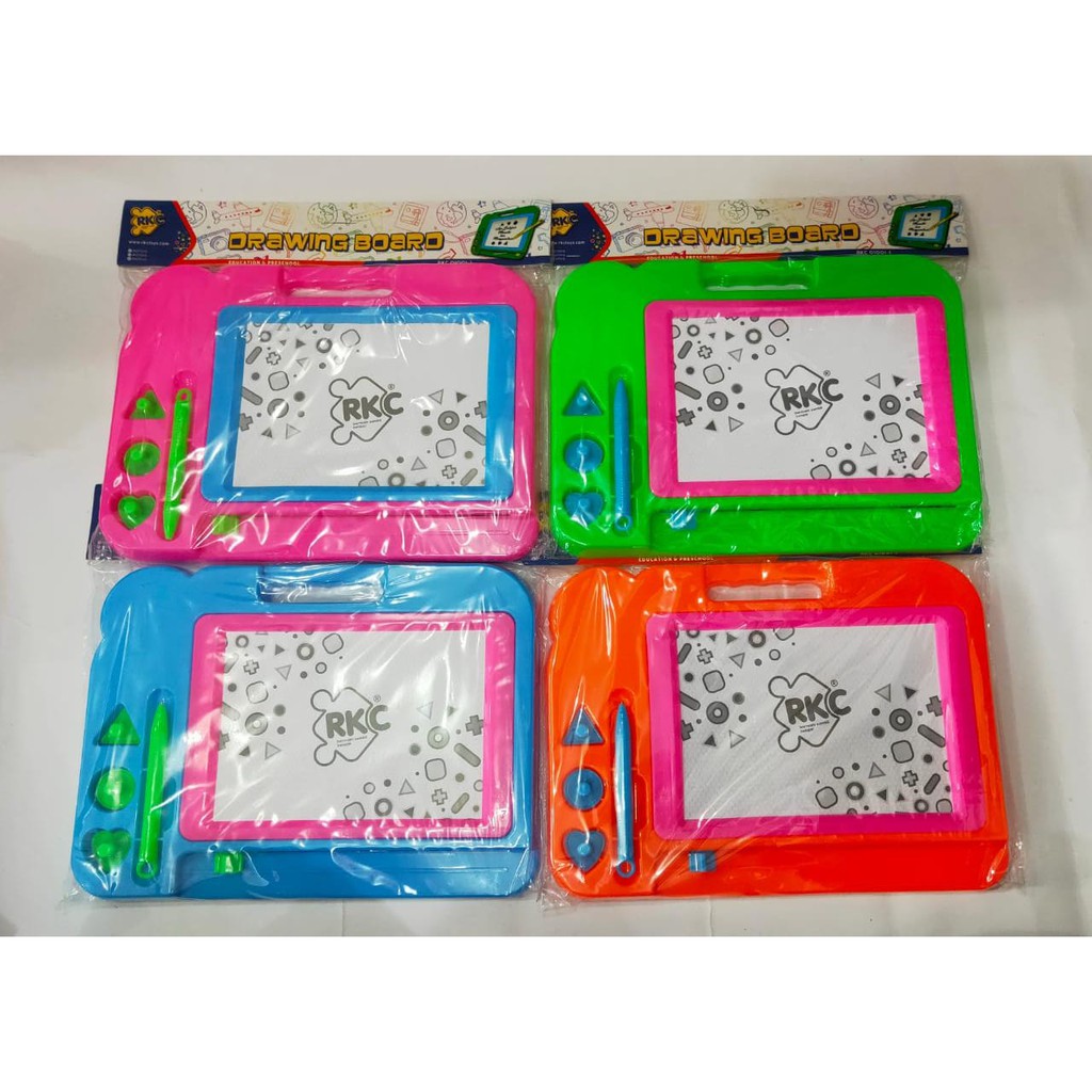 

Mainan Edukasi Papan Tulis Drawing Board Magnetic RKC01001-1