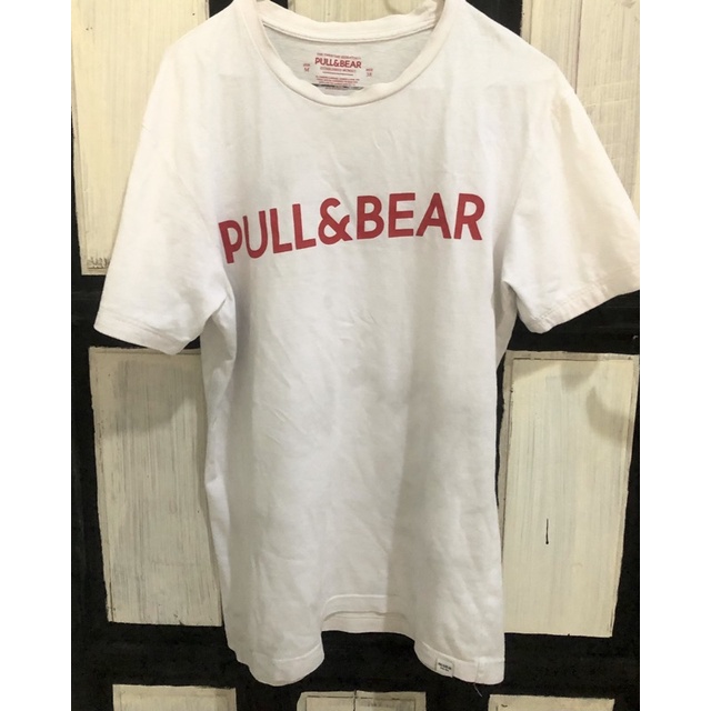 preloved kaos pull and bear original