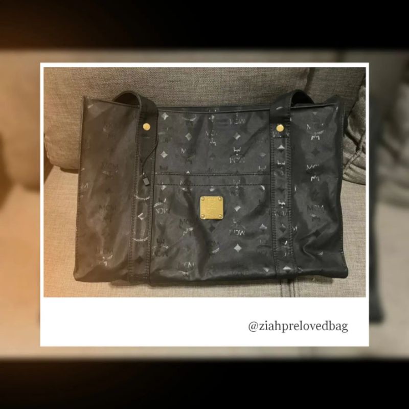 TAS MCM TOTE SLINGBAG ORIGINAL AUTHENTIC PRELOVED