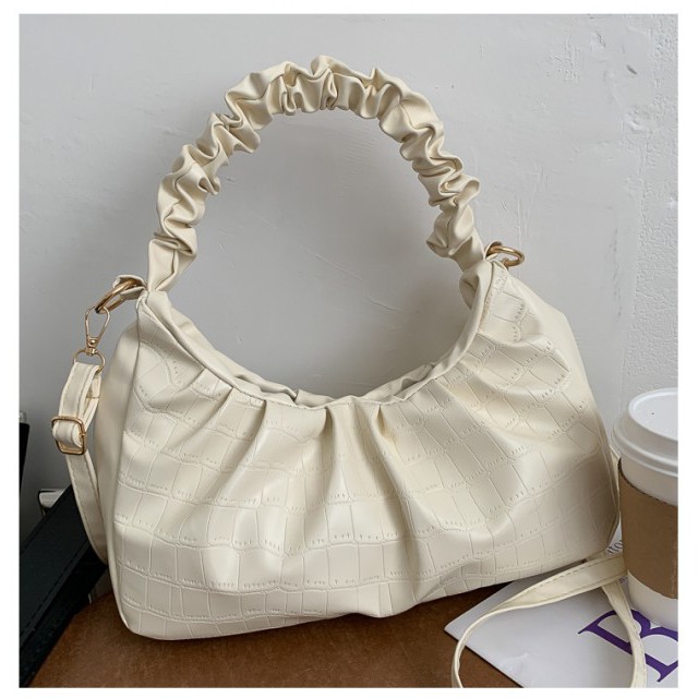 ZC 7475 RISCE TAS SHOULDER BAG IMPORT WANITA CEWEK PEREMPUAN JAKARTA BATAM KERUT PUNDAK