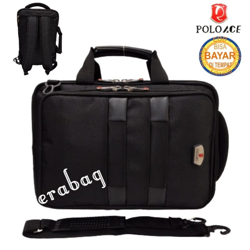 Tas Ransel Selempang Dokumen Polo Ace Laptop 9006 Pria