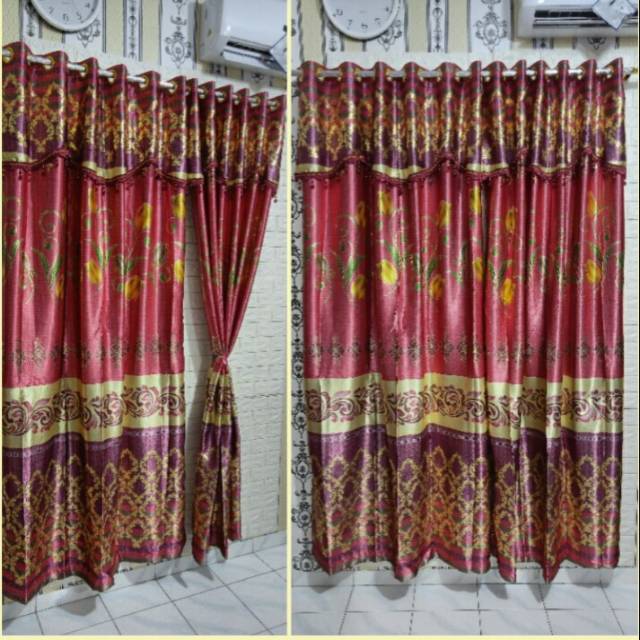 Gordeng Smoking bahan satin