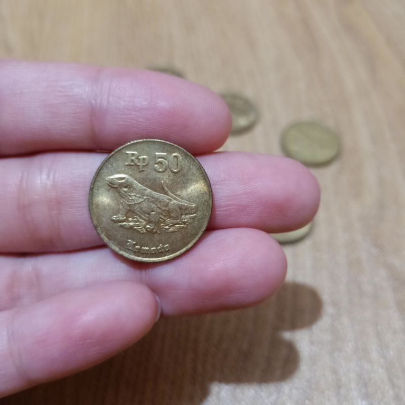 Uang Logam 50 Perak (Rp 50,-) Tahun 1998 • Indonesia