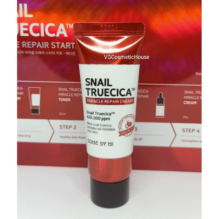 Some by mi Snail Truecica Miracle Repair  Sample mini size