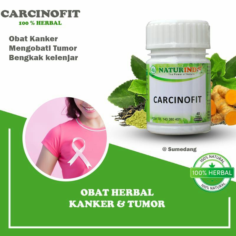 CARCINOFIT obat herbal Kanker dan tumor dengan gejala bengkak Benjolan dan nyeri serta luka basah-2
