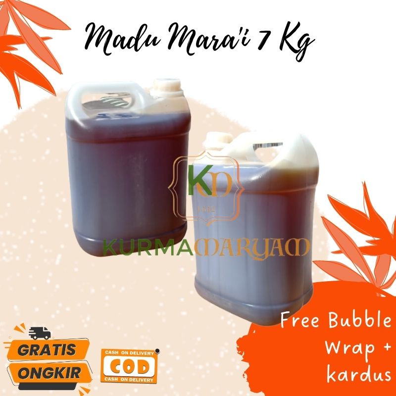 

Madu Mara'i 7 Kg Marai Asli Yaman 100% Paling Murah Bukan Sidr Sumroh