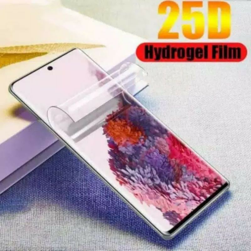 Anti Gores Hydrogel Clear Vivo V23E V21 V20 V20SE V19 V15 V15 Pro V11 V11 Pro V9 V7 V7+ V5 V5 Lite V5 S V5+ Screen Guard Protector Clear Plastik Jelly Lentur Depan Belakang