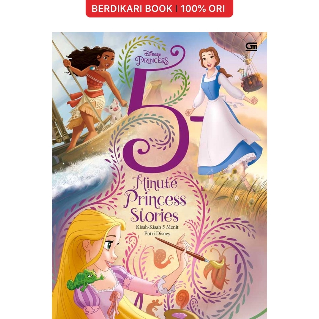 Berdikari - 5-Minute Princess Stories (Kisah-kisah 5 Menit Putri Disney) - Gramedia