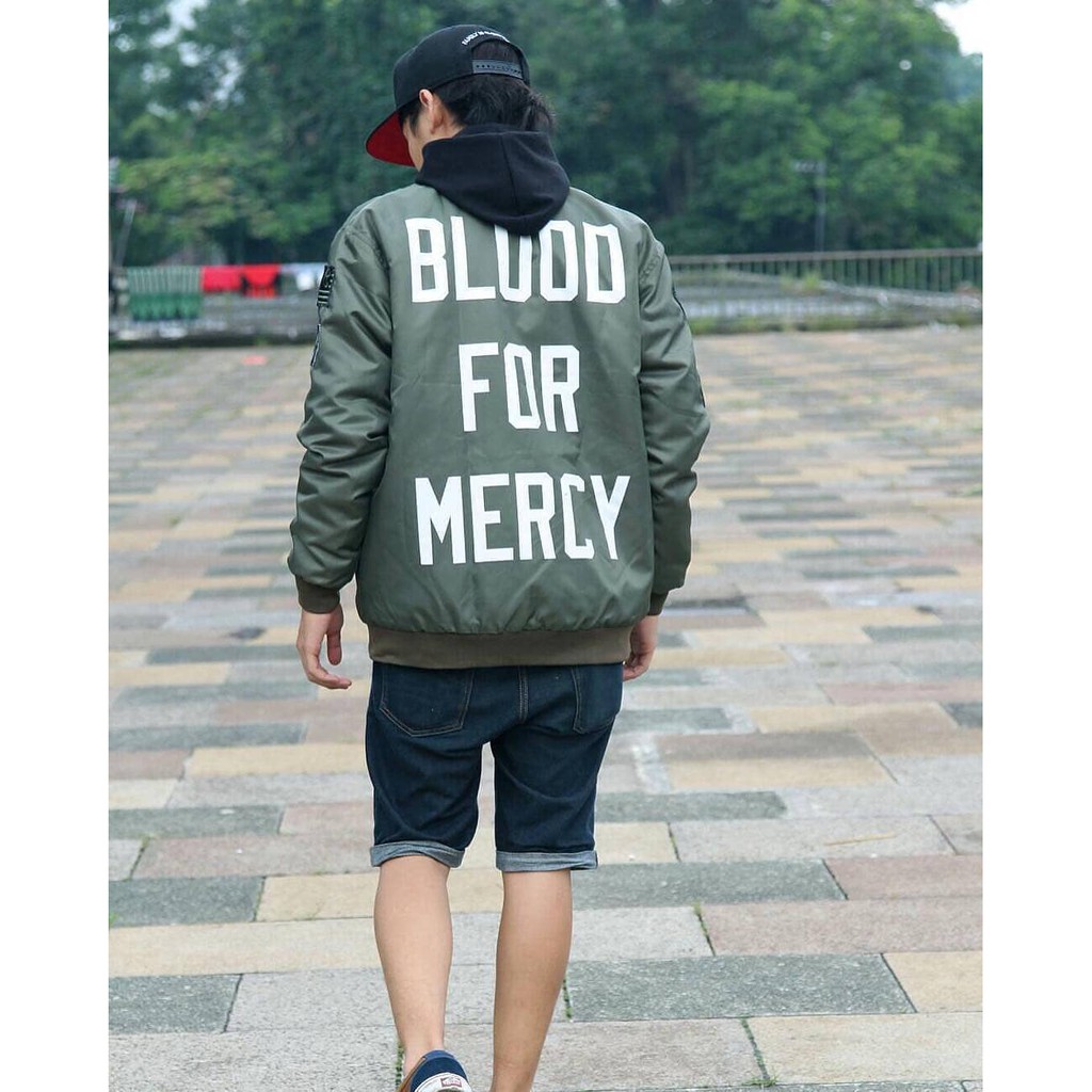 bomber yellow claw blood for mercy
