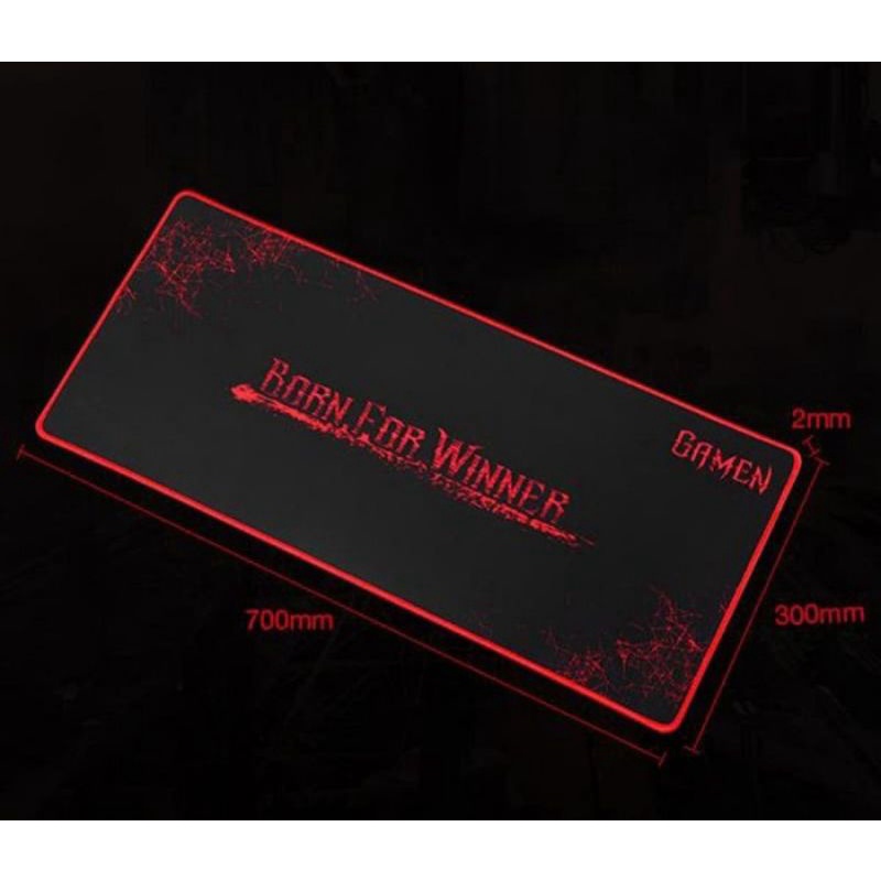 Gamen GP-XL Mouse Pad Gaming Anti Slip - Gamen Mousepad Soft Non Slip