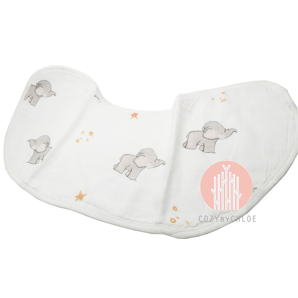 Cozy by Chloe - Muslin Burpy Bib 70% Bamboo 30% Cotton