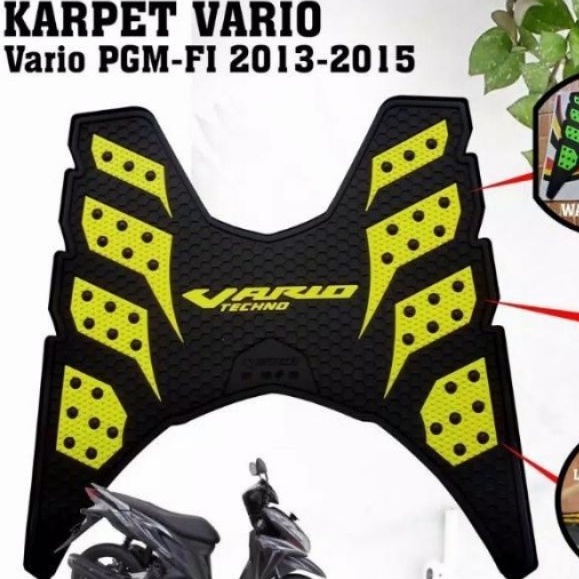 Karpet pijakan kaki vario125 old thun2012-2014