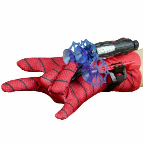 Mainan Senjata spider jaring spiderman shooter peluru karet sarung tangan anak mainan kado hadiah anak