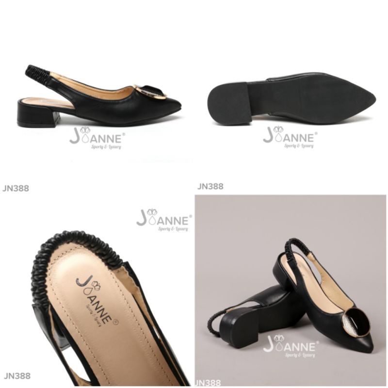 RESTOCK!! JOANNE Slingback Pump Heels Shoes Sepatu Kerja JN388 [ORIGINAL BRAND]