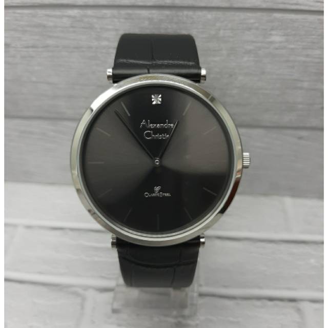 Jam Alexandre christie pria ac 8577 original Black silver