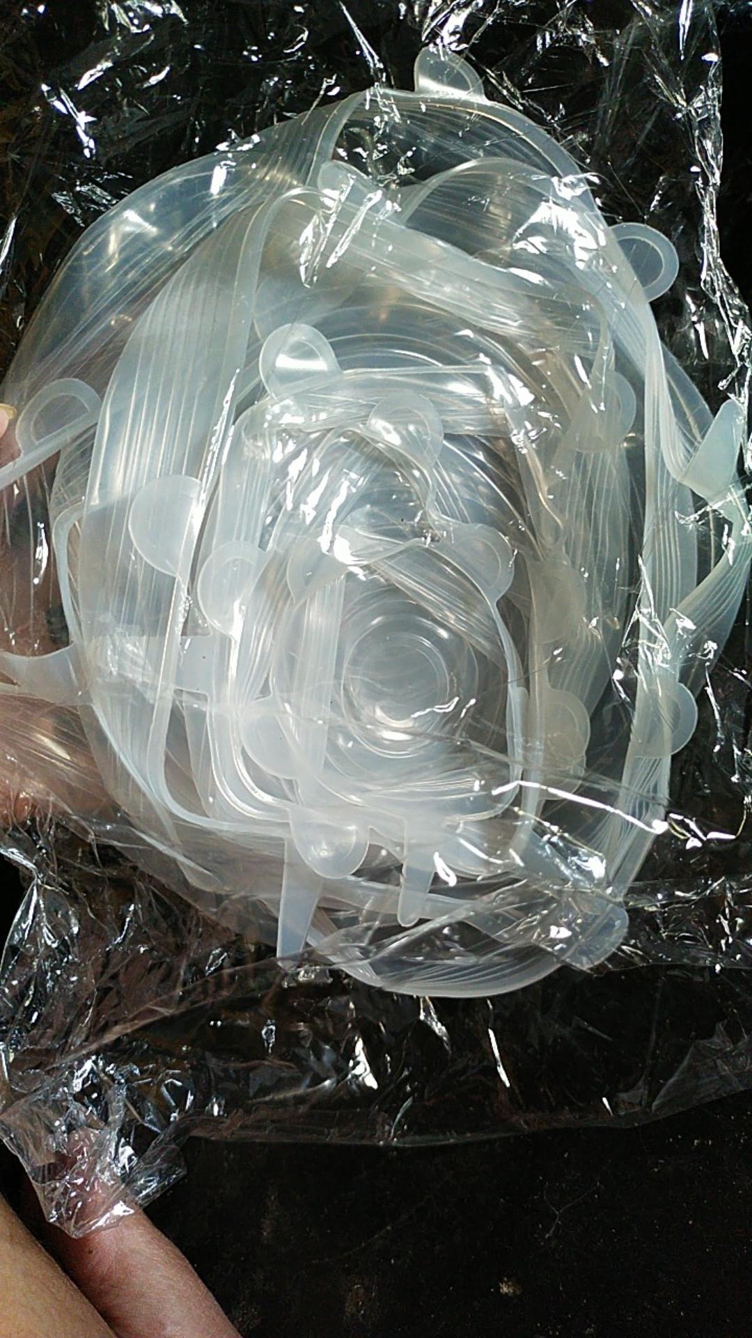 Tutup Silikon Rantang 6in1, Penutup Wadah Silikon Food Cover Silicon