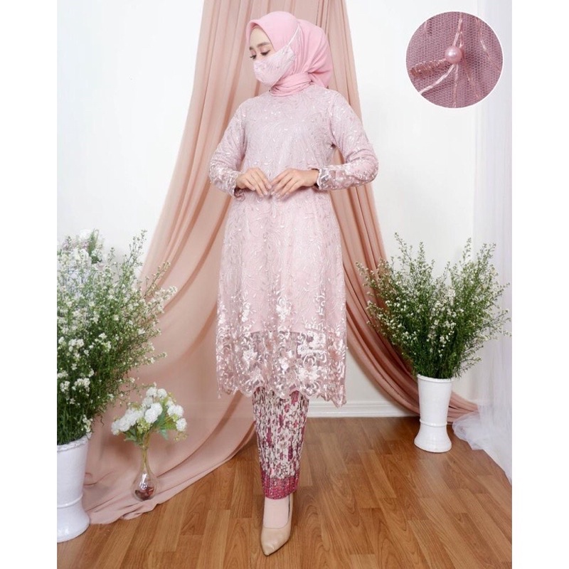 Kadai.Baju / Atasan kebaya modern / kebaya modern / Kebaya brukat tille