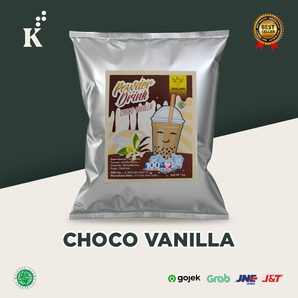 Jual Bubuk Minuman Bubble Powder Drink Choco Vanilla ORIGINAL Javaland ...