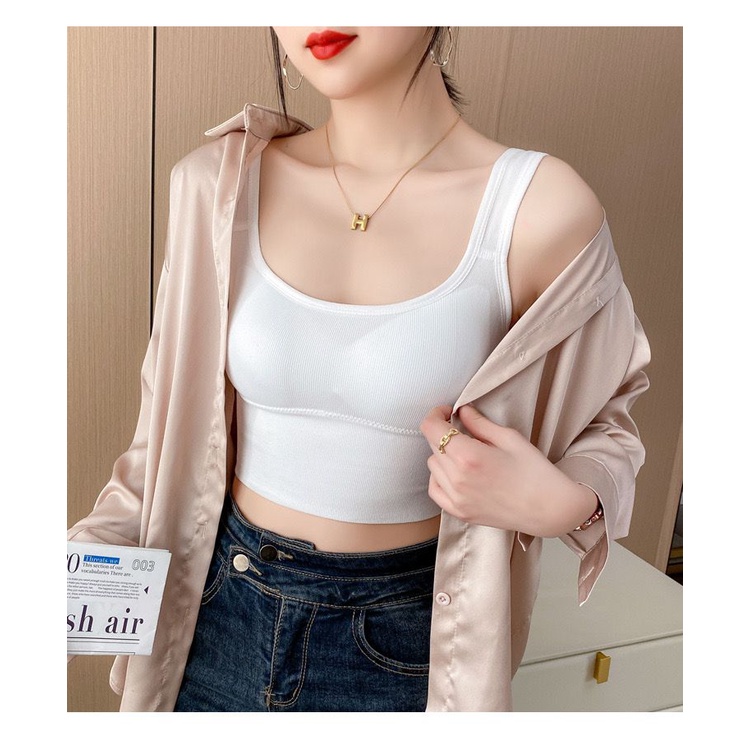 Nicebra Tanktop Bra Fashion Gym Bra Olahraga PUSH UP WANITA TANPA KAWAT IMPORT 1080