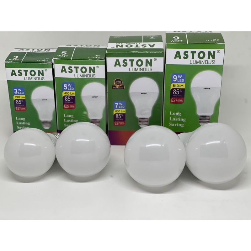 Bohlam LED ASTON/bohlam led terang/lampu led bulb/bohlam bulb/grosir bohlam led/lampu hemat energi/bohlam putih terang/jual bohlam murah