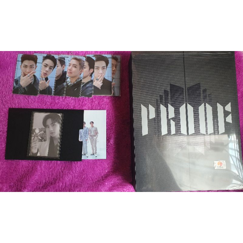 ALBUM BTS FULL SET  PROOF STANDART RPC TAEHYUNG UNSEALED