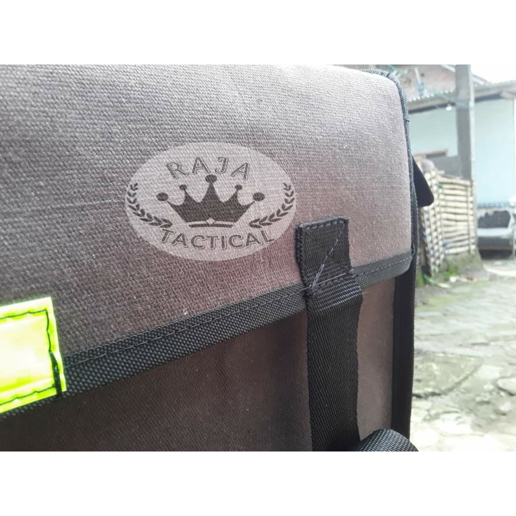 Tas Keranjang Motor Terpal Kuat Anti Air